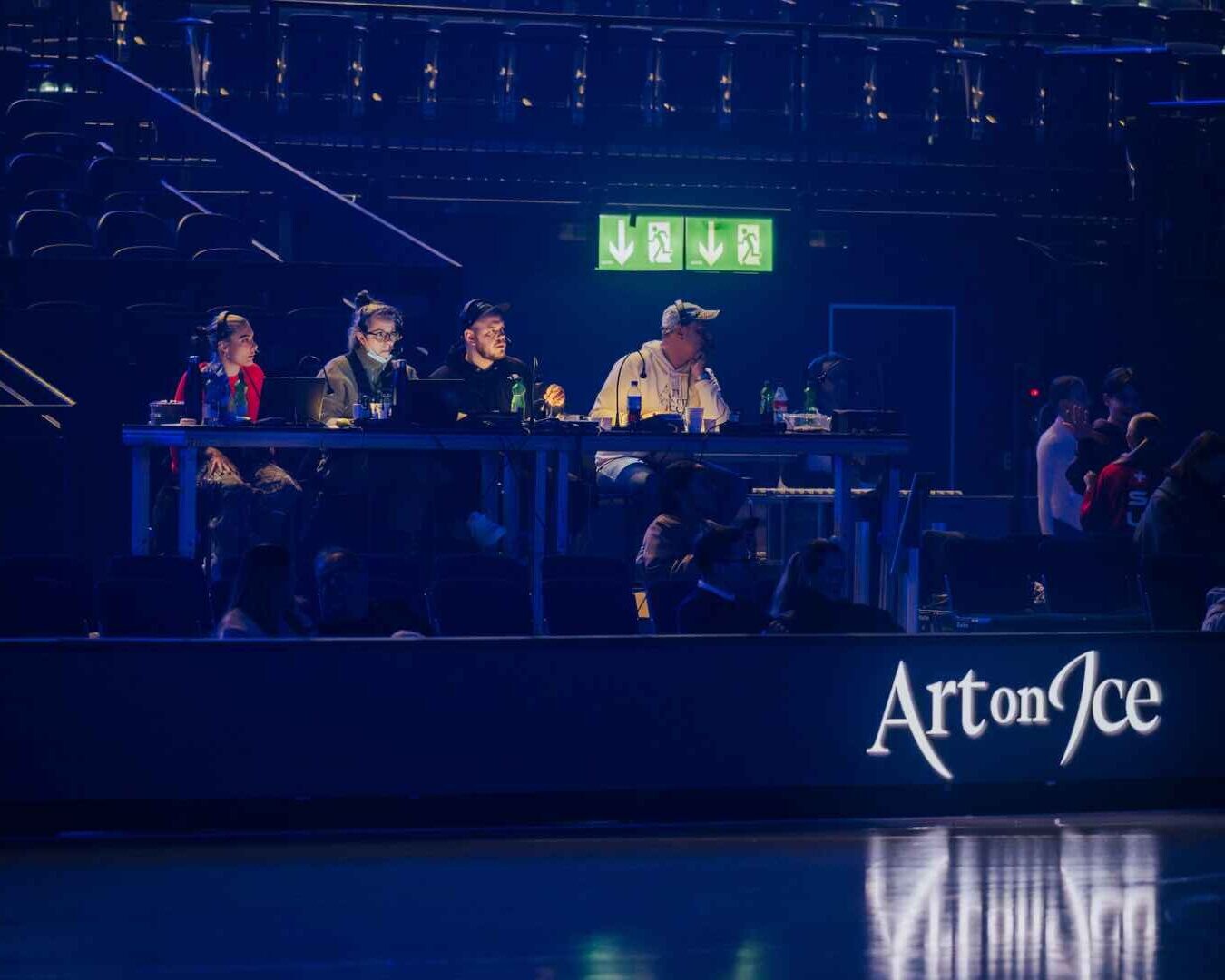 Production Team Art on Ice im Hallenstadion