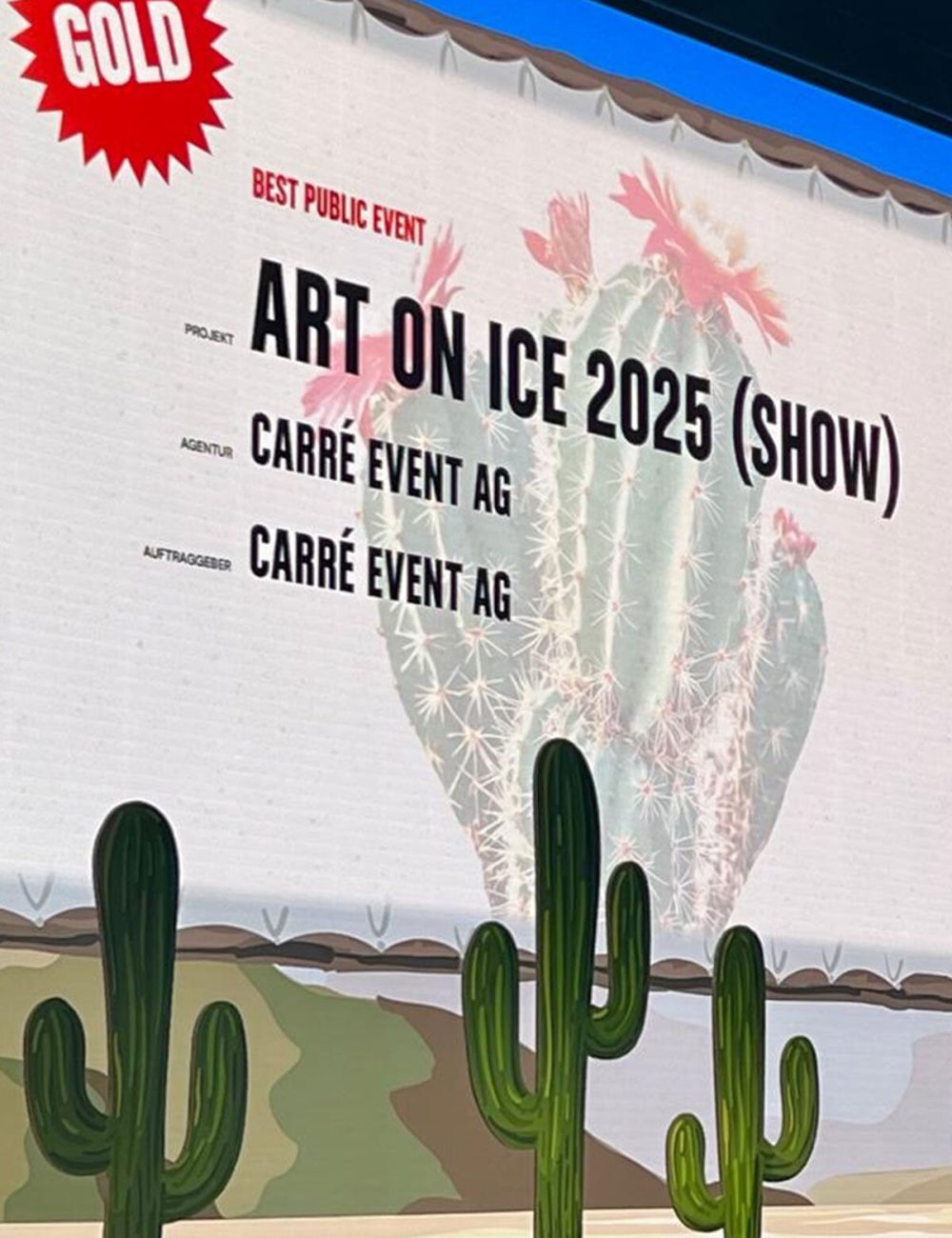 Art on Ice gewinnt den Xaver Award